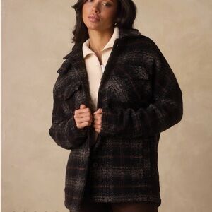 The Normal Brand Black Wool Blend Jacket